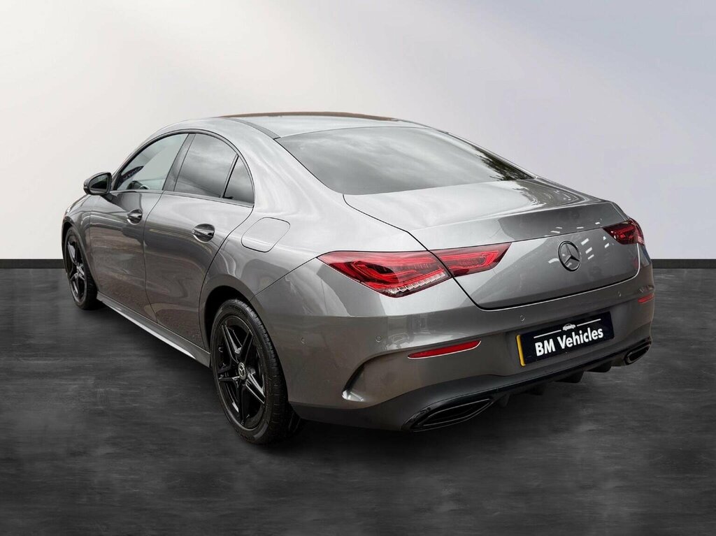 Mercedes-Benz CLA Class Saloon 1.3 Cla180 Amg Line Premium Coupe 7G-dct BU72URA Grey #4