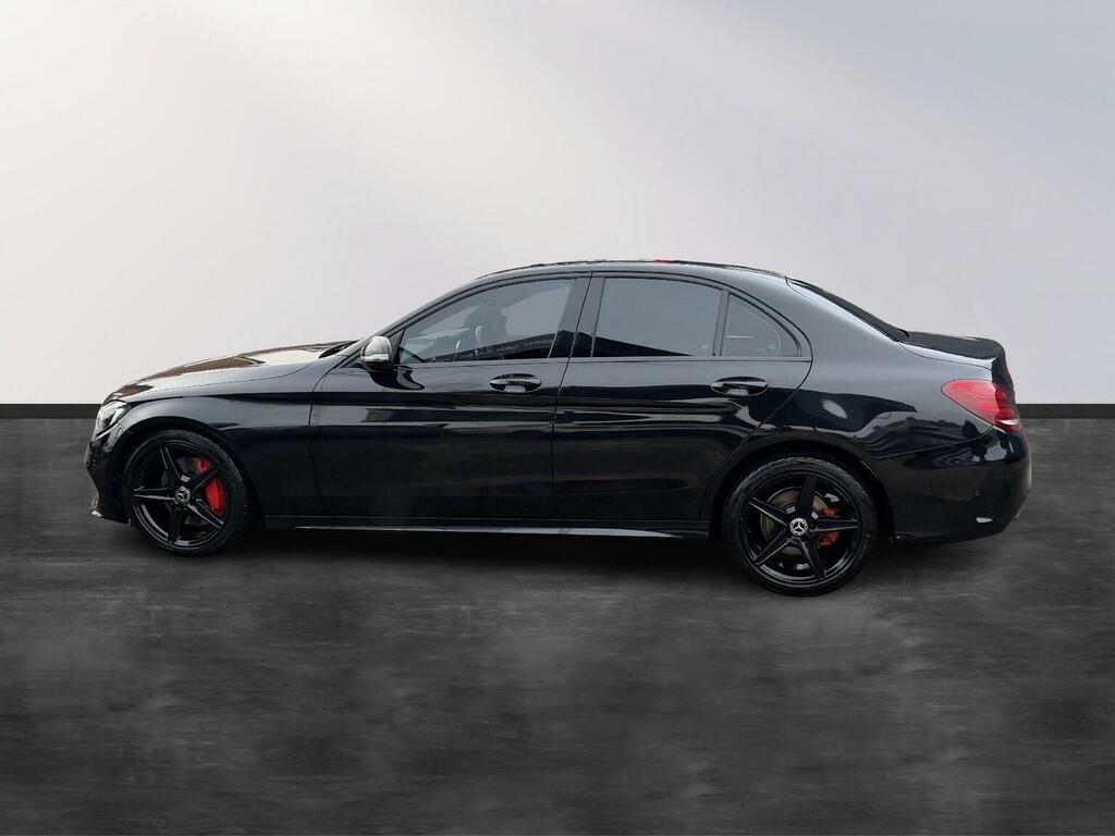 Mercedes-Benz C Class Saloon 2.1 C250d Amg Line G-tronic Euro 6 Ss 4 BJ67CKF Black #4