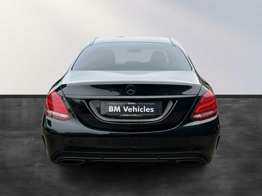 Mercedes-Benz C Class Saloon 2.1 C250d Amg Line G-tronic Euro 6 Ss 4 BJ67CKF Black #6