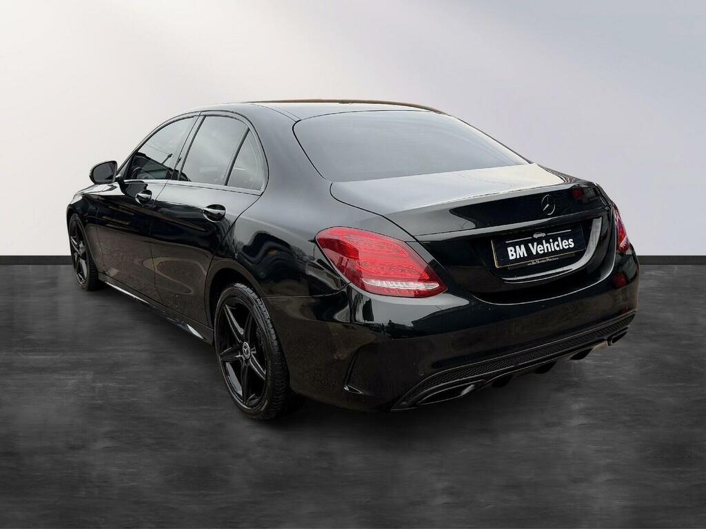 Mercedes-Benz C Class Saloon 2.1 C250d Amg Line G-tronic Euro 6 Ss 4 BJ67CKF Black #5