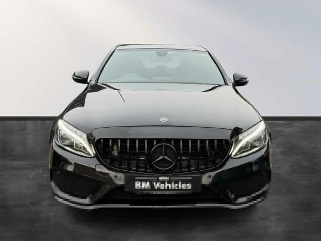 Mercedes-Benz C Class Saloon 2.1 C250d Amg Line G-tronic Euro 6 Ss 4 BJ67CKF Black #2