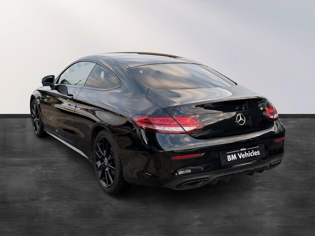 Mercedes-Benz C Class Coupe 2.0 C300d Amg Line Premium G-tronic Euro GX69PVT Black #5