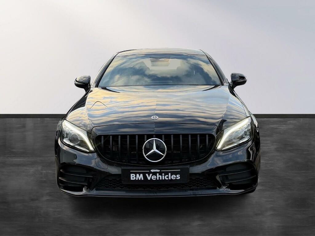 Mercedes-Benz C Class Coupe 2.0 C300d Amg Line Premium G-tronic Euro GX69PVT Black #2