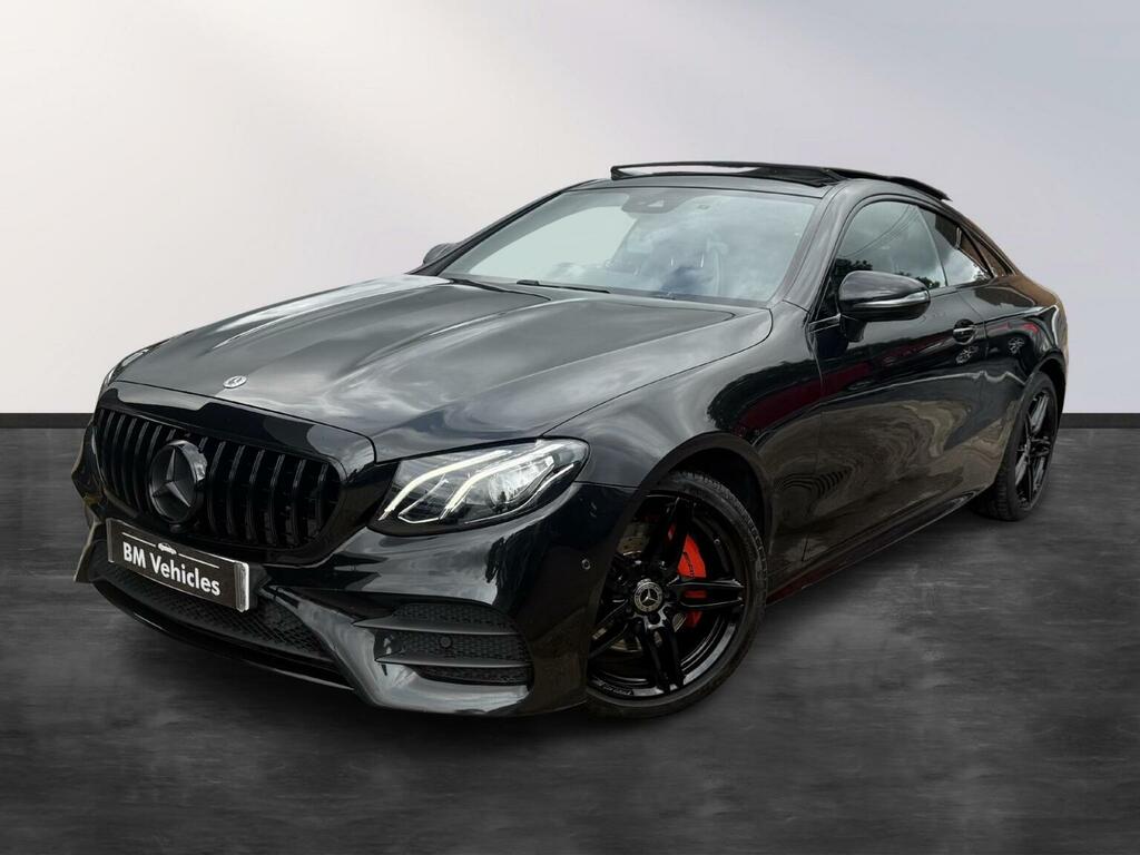 Mercedes-Benz E Class Coupe 2.0 E220d Amg Line Premium G-tronic Euro KW68XNR Black #3