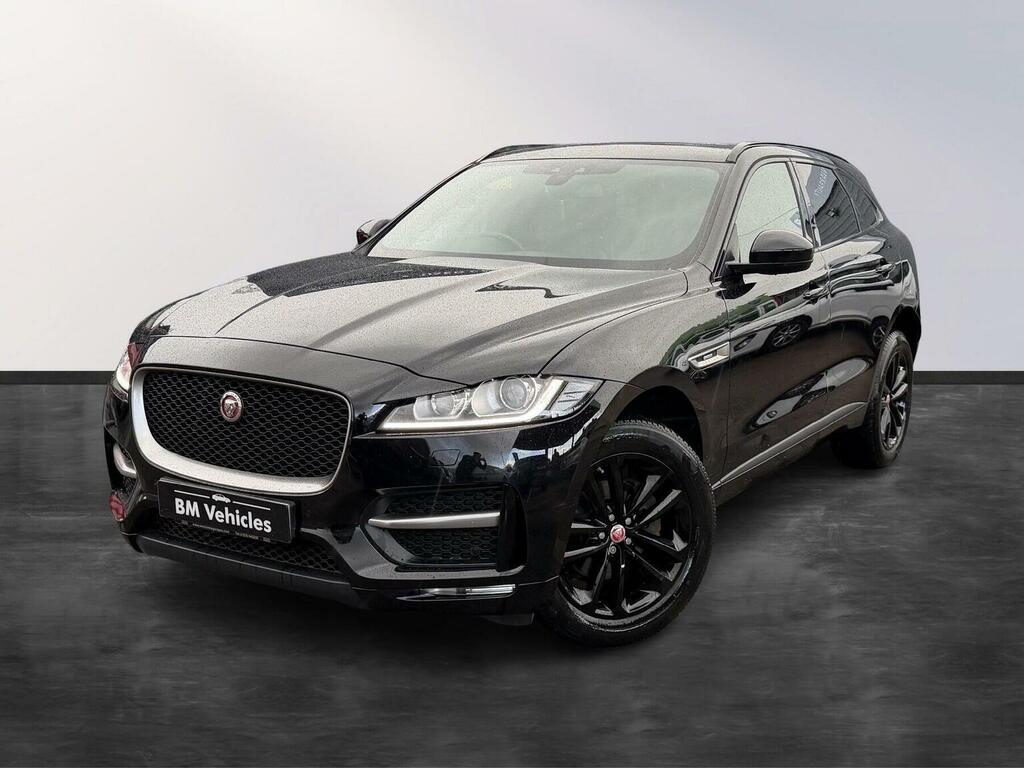 Jaguar F-Pace Suv 2.0 D180 R-sport Awd Euro 6 Ss 20 FP66LXR Black #3