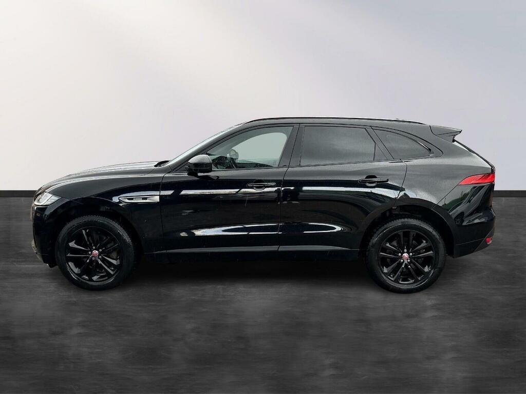 Jaguar F-Pace Suv 2.0 D180 R-sport Awd Euro 6 Ss 20 FP66LXR Black #4
