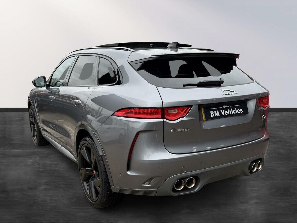 Jaguar F-Pace Suv 5.0 V8 Svr Quickshift Awd Euro 6 Ss 20 HC19LWV Grey #5
