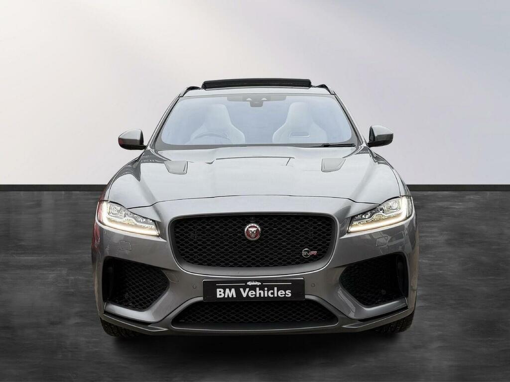 Jaguar F-Pace Suv 5.0 V8 Svr Quickshift Awd Euro 6 Ss 20 HC19LWV Grey #2