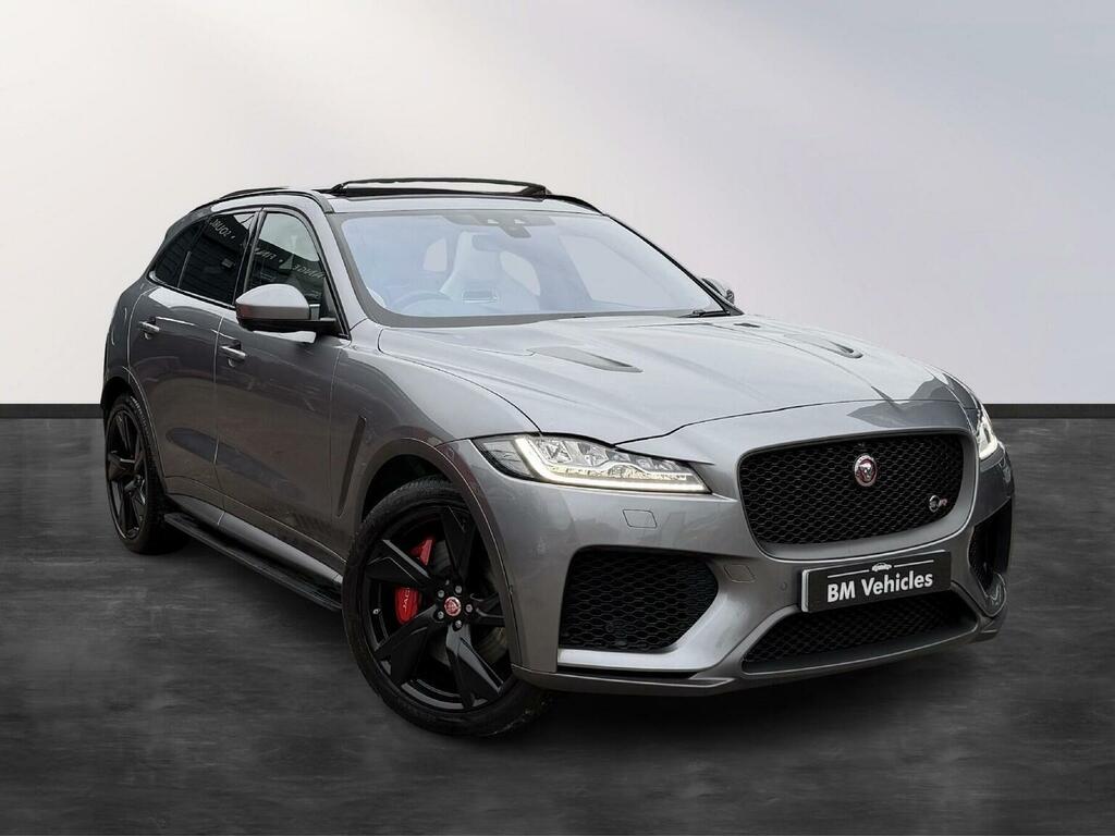 Jaguar F-Pace Suv 5.0 V8 Svr Quickshift Awd Euro 6 Ss 20 Grey
