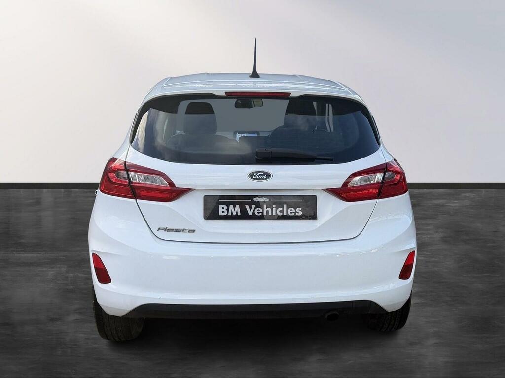 Ford Fiesta Hatchback 1.1 Ti-vct Zetec Euro 6 Ss 2018 YX68JVY White #6