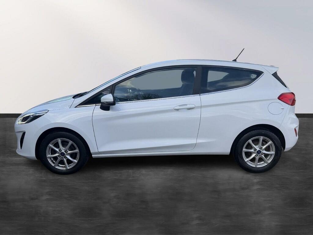 Ford Fiesta Hatchback 1.1 Ti-vct Zetec Euro 6 Ss 2018 YX68JVY White #4