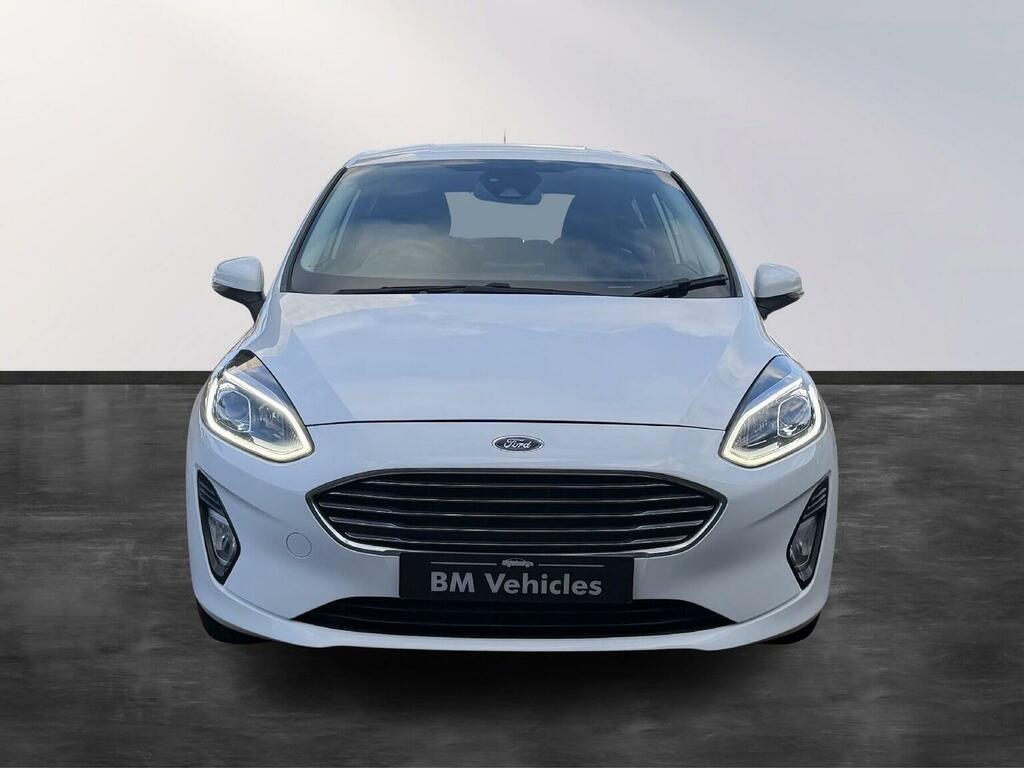 Ford Fiesta Hatchback 1.1 Ti-vct Zetec Euro 6 Ss 2018 YX68JVY White #2
