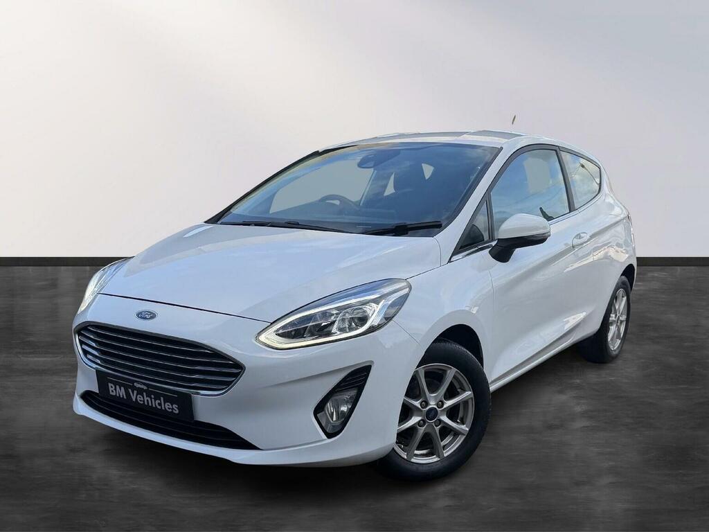 Ford Fiesta Hatchback 1.1 Ti-vct Zetec Euro 6 Ss 2018 YX68JVY White #3