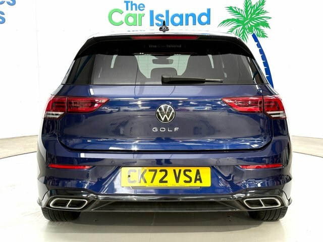 Volkswagen Golf Tdi R-line Hatchback CK72VSA Blue #4