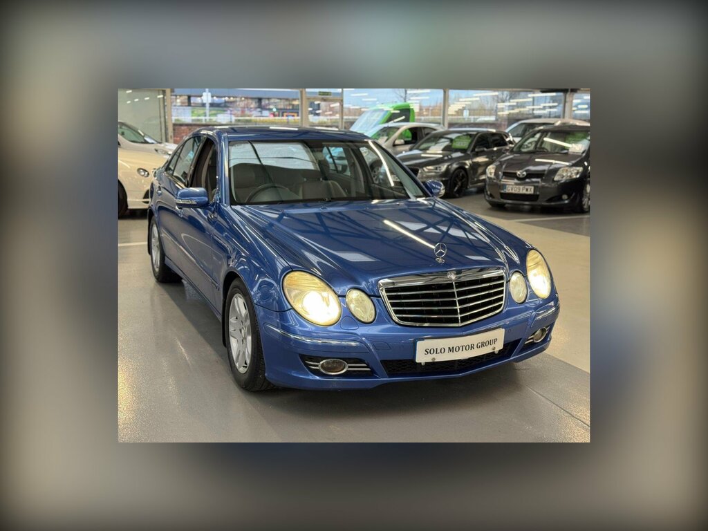 Mercedes-Benz E Class 2.1 E220 Cdi Avantgarde Saloon Blue #2