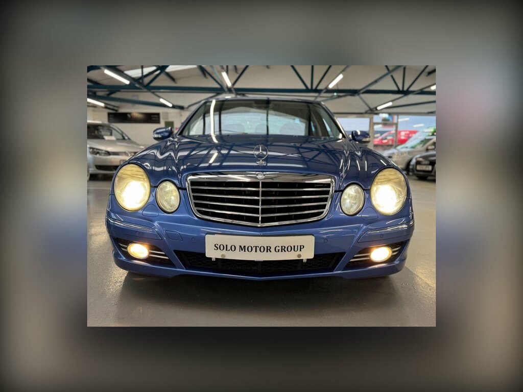 Mercedes-Benz E Class 2.1 E220 Cdi Avantgarde Saloon Blue #3