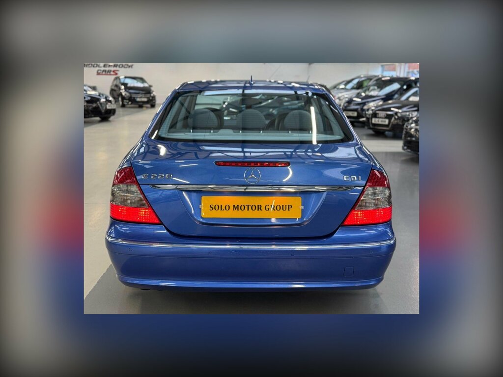 Mercedes-Benz E Class 2.1 E220 Cdi Avantgarde Saloon Blue #6