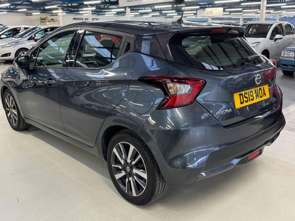 Nissan Micra 1.0 Ig-t Acenta Euro 6 Ss DS19MOA Grey #4