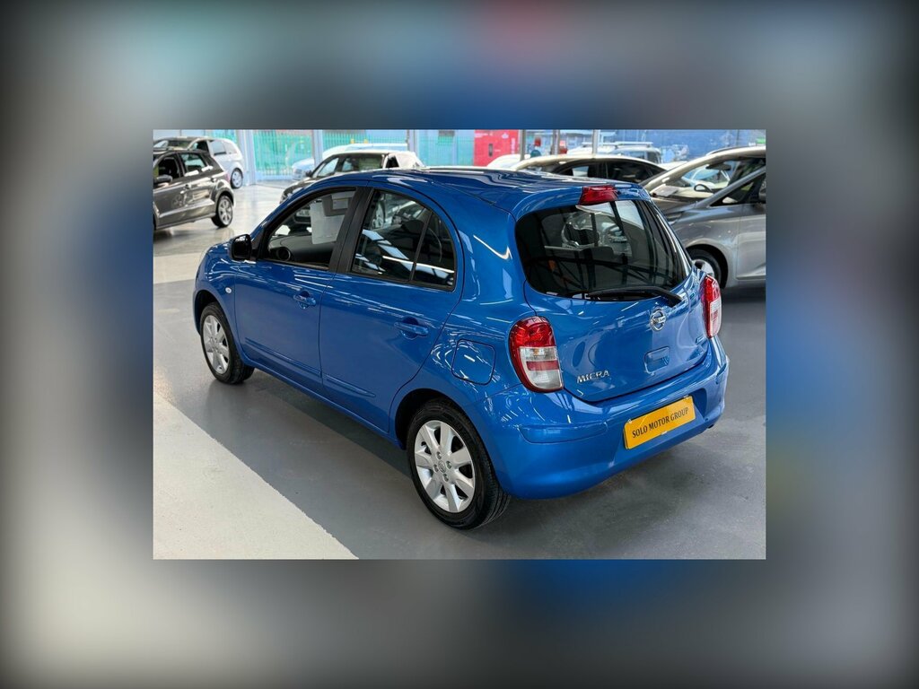 Nissan Micra 1.2 12V Acenta Hatchback Cvt Euro 5 80 Blue