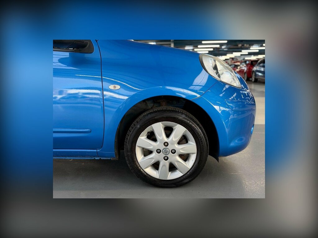 Nissan Micra 1.2 12V Acenta Hatchback Cvt Euro 5 80 Blue #3