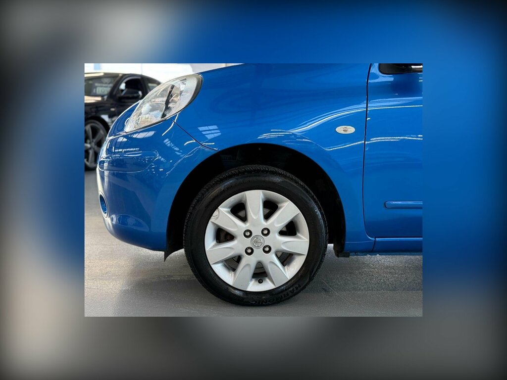 Nissan Micra 1.2 12V Acenta Hatchback Cvt Euro 5 80 Blue #4
