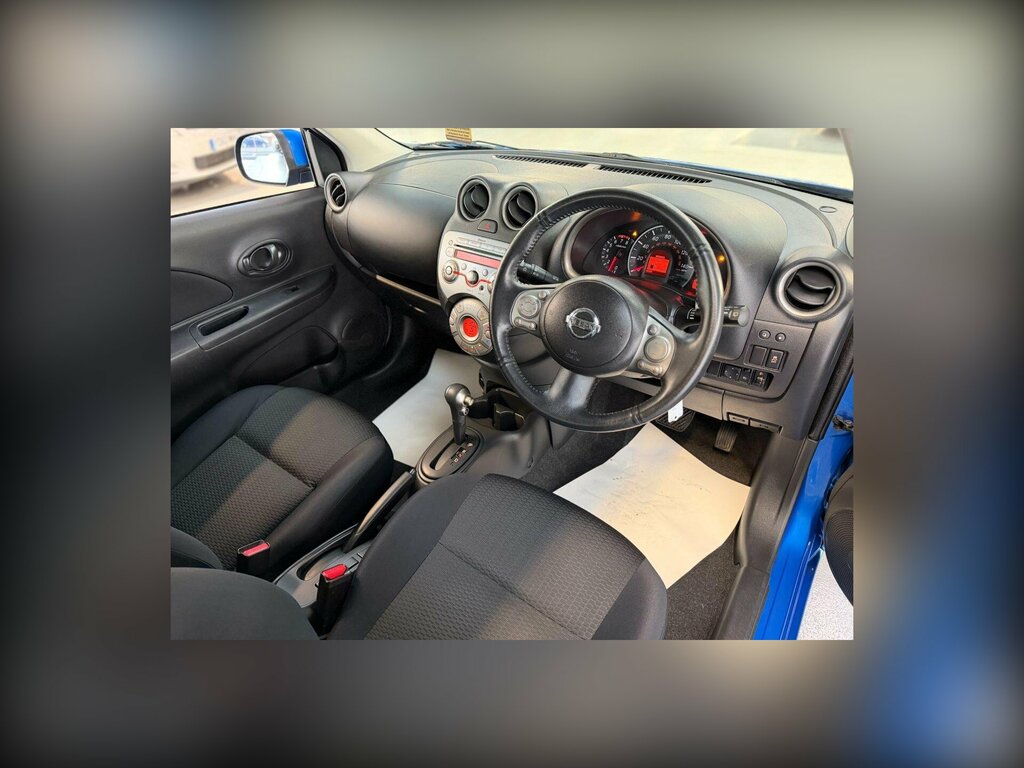 Nissan Micra 1.2 12V Acenta Hatchback Cvt Euro 5 80 Blue #5