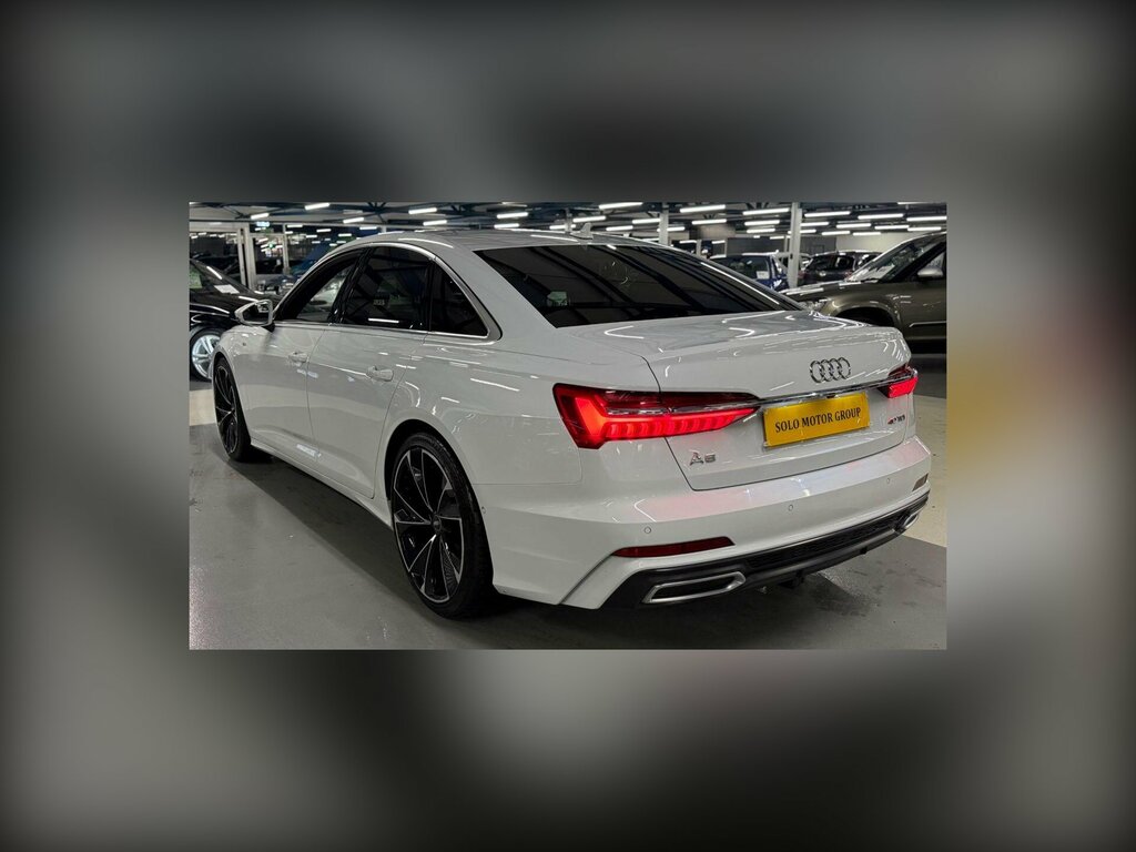 Audi A6 Saloon 2.0 Tdi 40 S Line Saloon S Tronic Euro White #4