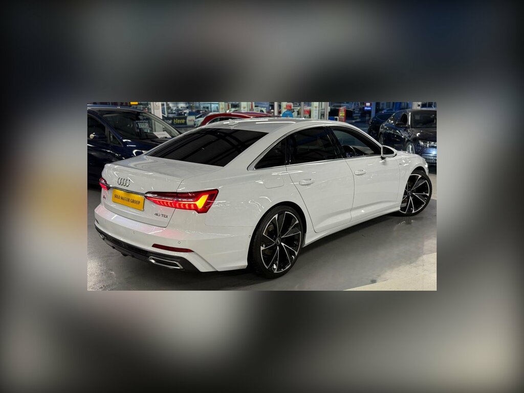 Audi A6 Saloon 2.0 Tdi 40 S Line Saloon S Tronic Euro White