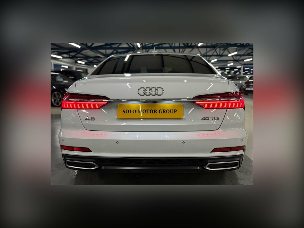 Audi A6 Saloon 2.0 Tdi 40 S Line Saloon S Tronic Euro White #6