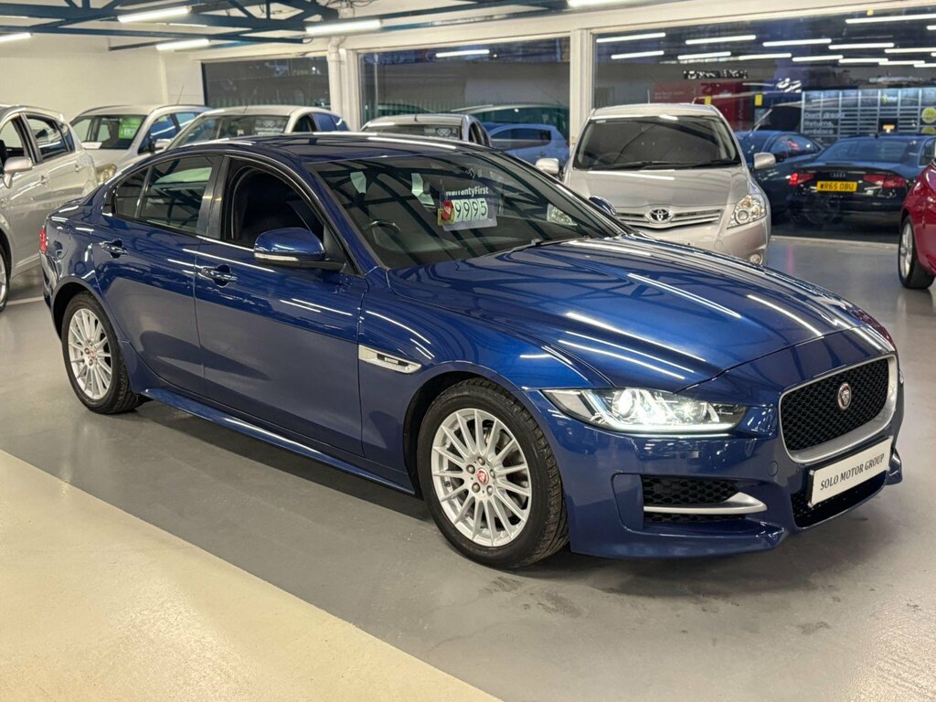 Jaguar XE 2.0D R-sport Saloon Euro 6 Ss OE65WOH Blue #4