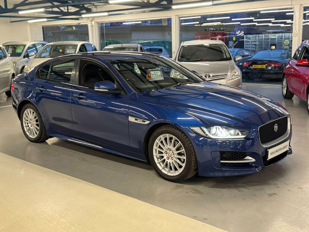 Jaguar XE 2.0D R-sport Saloon Euro 6 Ss Blue
