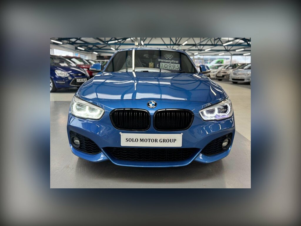 BMW 1 Series 1.5 118I M Sport Hatchback Euro 6 VX66SOH Blue #2