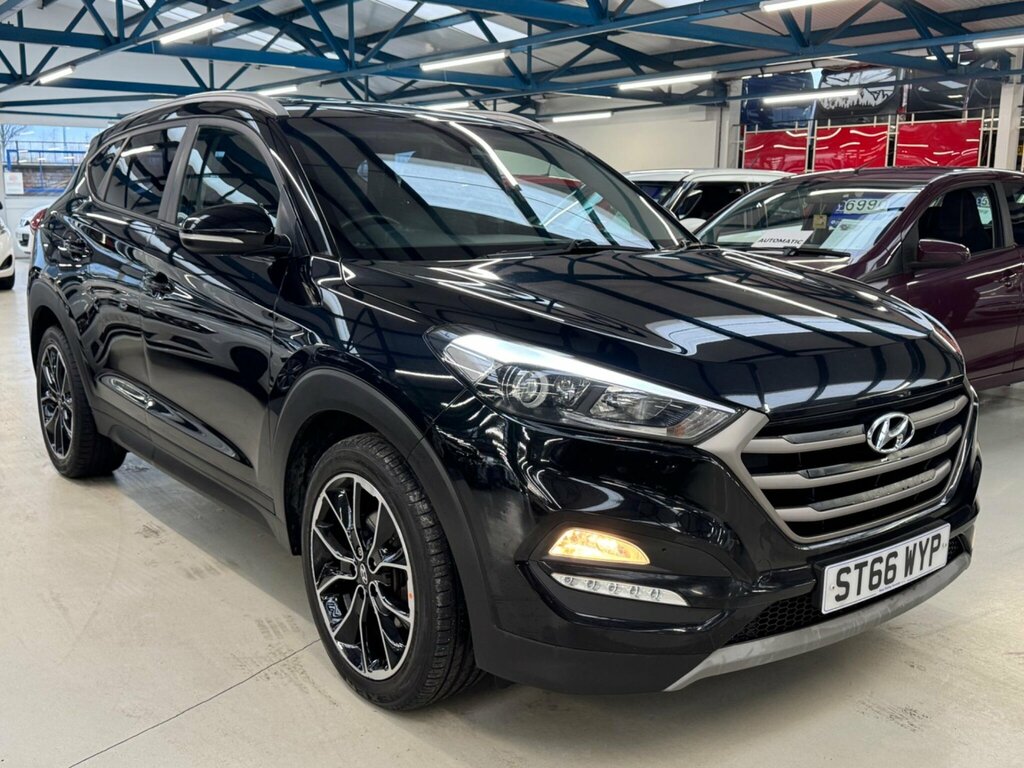 Hyundai Tucson 1.7 Crdi Blue Drive Se Nav Dct Euro 6 Ss Black
