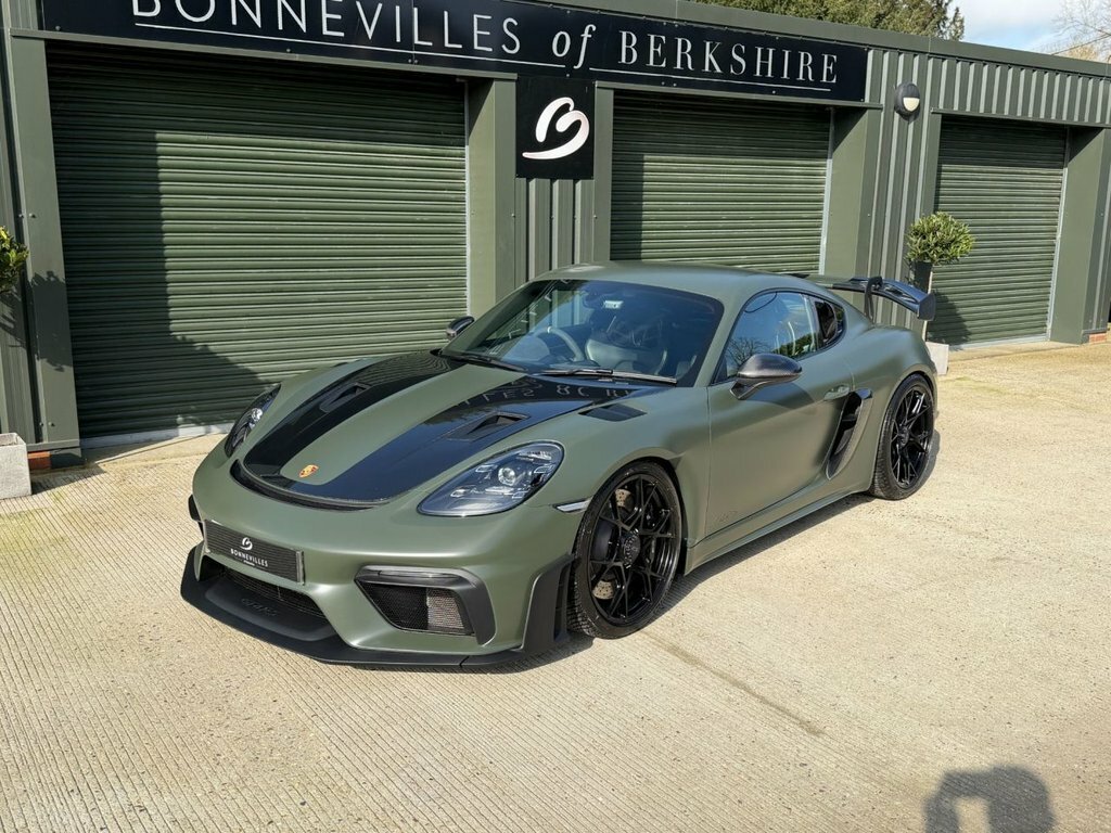 Porsche 718 Cayman 4L Gtrs Green #6