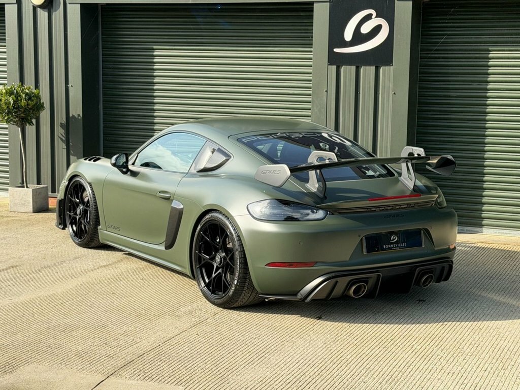 Porsche 718 Cayman 4L Gtrs Green #3