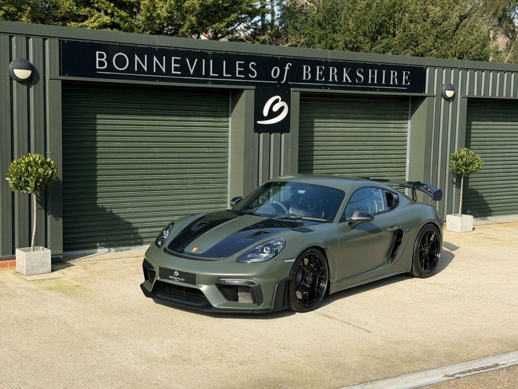 Porsche 718 Cayman 4L Gtrs Green