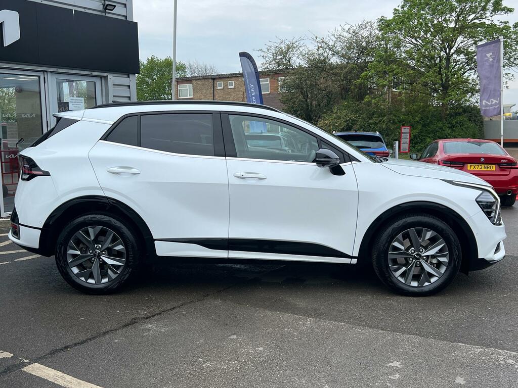 Kia Sportage 1.6 T-gdi Hev Gt-line S AF74PNV White #2