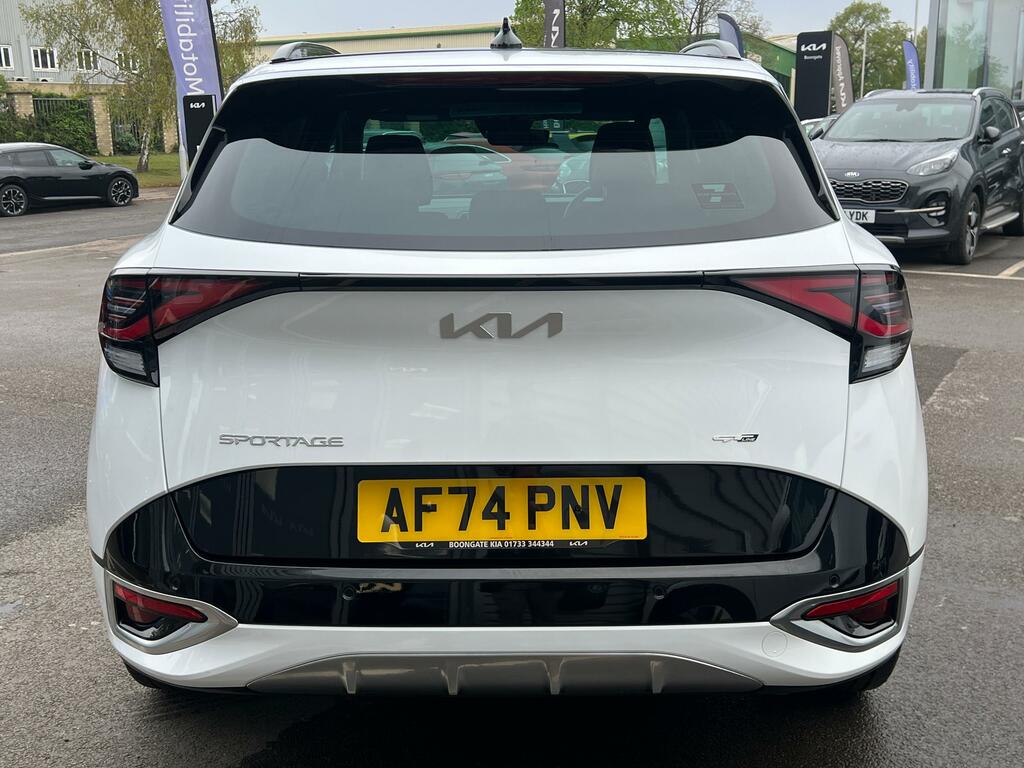 Kia Sportage 1.6 T-gdi Hev Gt-line S AF74PNV White #4