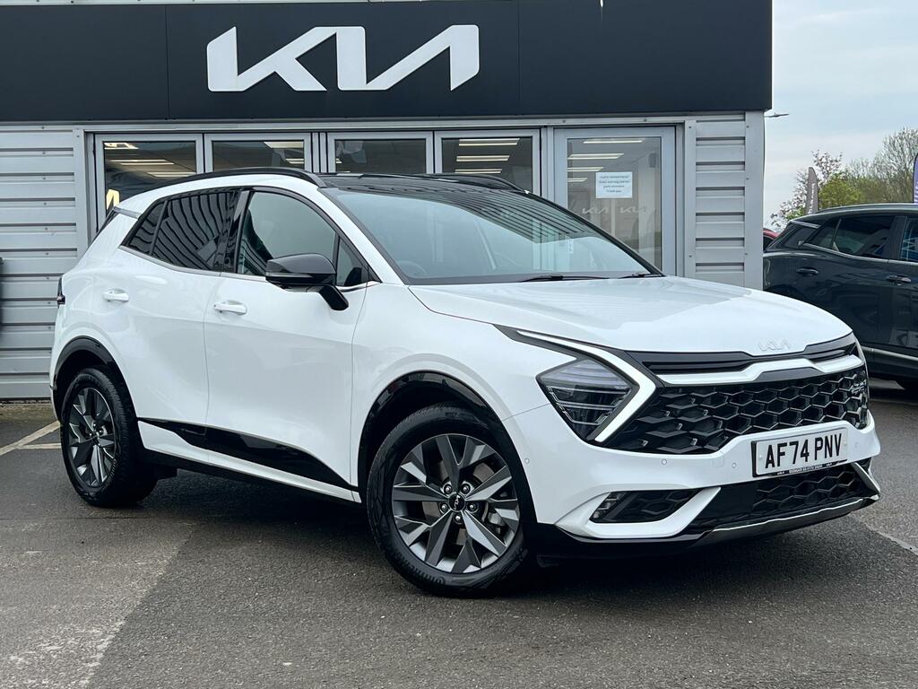 Kia Sportage 1.6 T-gdi Hev Gt-line S White