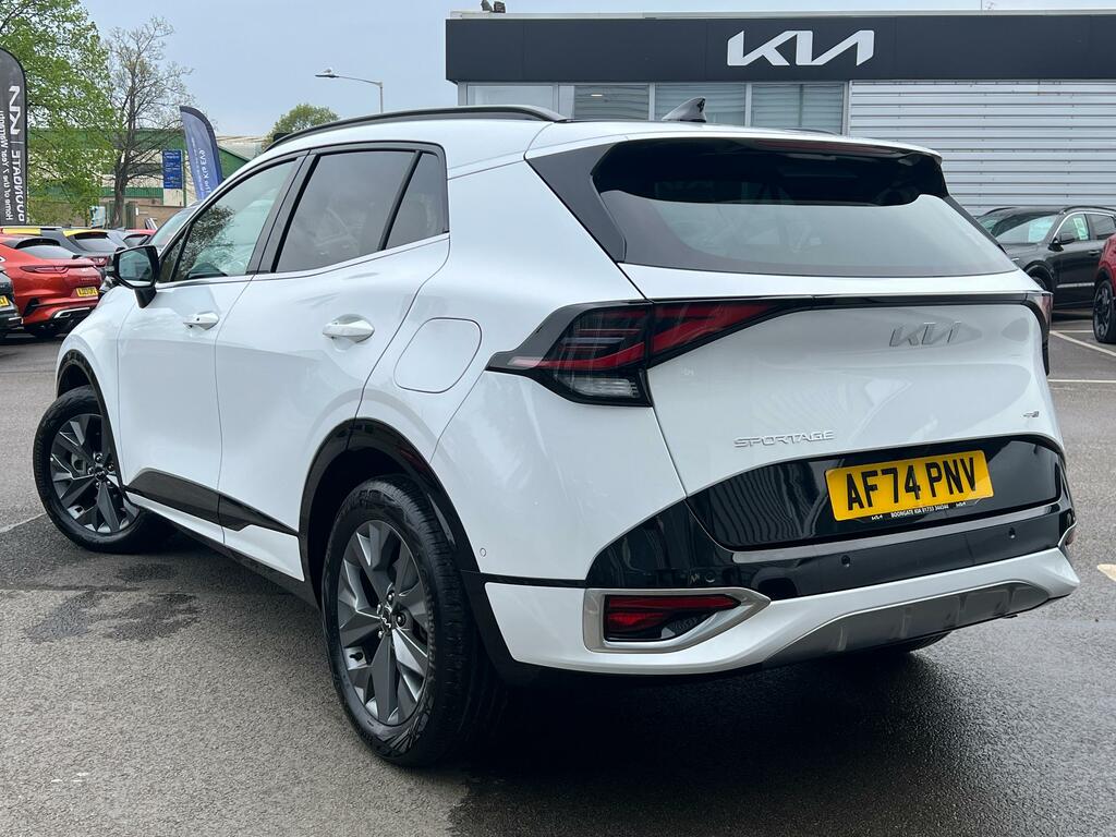 Kia Sportage 1.6 T-gdi Hev Gt-line S AF74PNV White #5