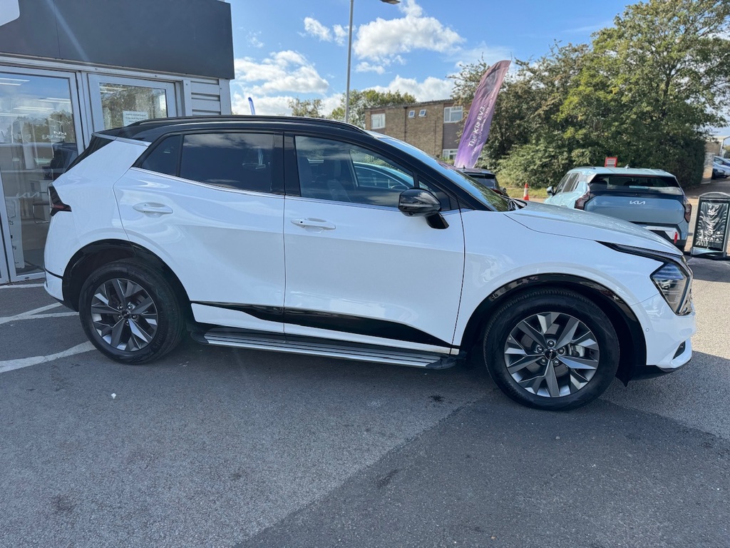 Kia Sportage 1.6 T-gdi Hev Gt-line S AJ74CHH Black #3