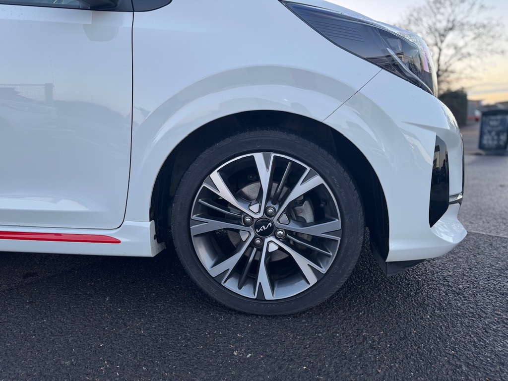 Kia Picanto 1.0 Dpi Isg Gt-line AF23WXD White #3