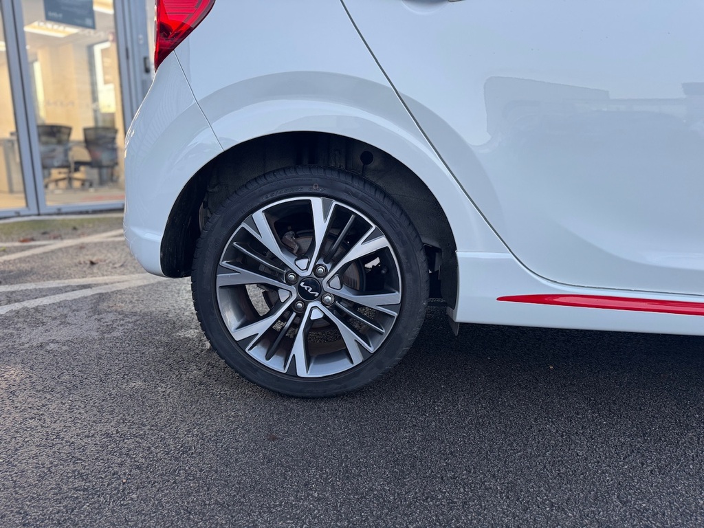 Kia Picanto 1.0 Dpi Isg Gt-line AF23WXD White #5
