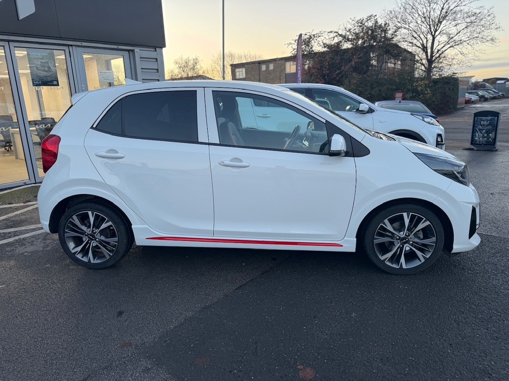 Kia Picanto 1.0 Dpi Isg Gt-line AF23WXD White #4