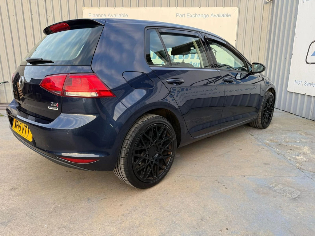 Volkswagen Golf Golf 2015 15 1.6 Tdi 105 Match 5Dr-wp15vtt WP15VTT Blue #4