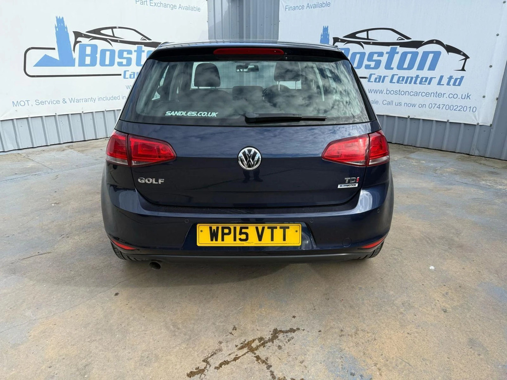 Volkswagen Golf Golf 2015 15 1.6 Tdi 105 Match 5Dr-wp15vtt WP15VTT Blue #5