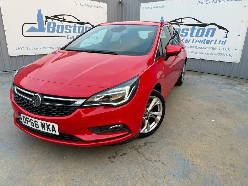 Vauxhall Astra Astra 2016 66 1.6 Cdti 16V 136 Sri 5Dr-dp66wxa DP66WXA Red #2