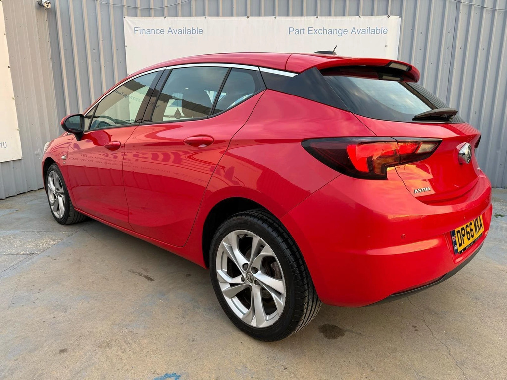 Vauxhall Astra Astra 2016 66 1.6 Cdti 16V 136 Sri 5Dr-dp66wxa DP66WXA Red #6