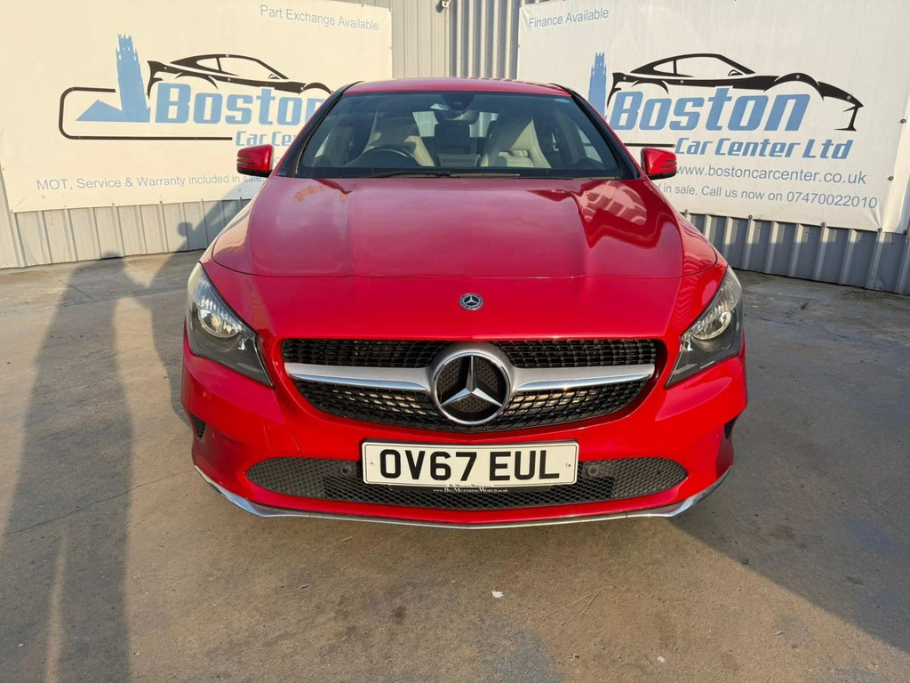 Mercedes-Benz CLA Class Cla 2017 67 Cla 200D Sport Tip Red