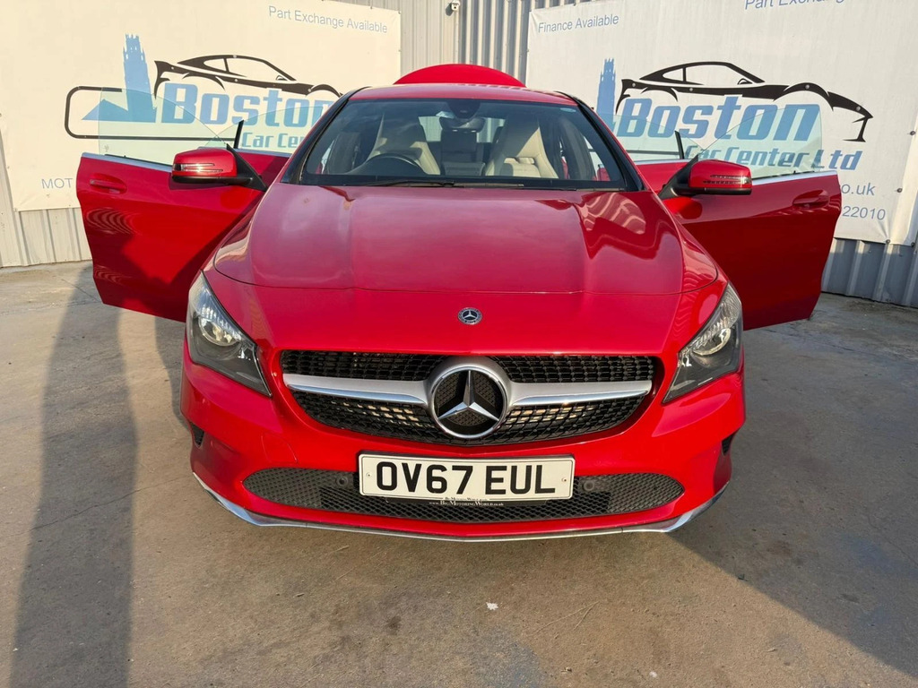 Mercedes-Benz CLA Class Cla 2017 67 Cla 200D Sport Tip OV67EUL Red #3